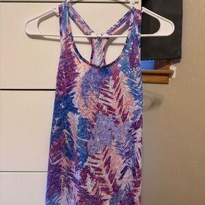 dELiA*s Multicolor Strappy Tank Top - Purple, Pink, Blue